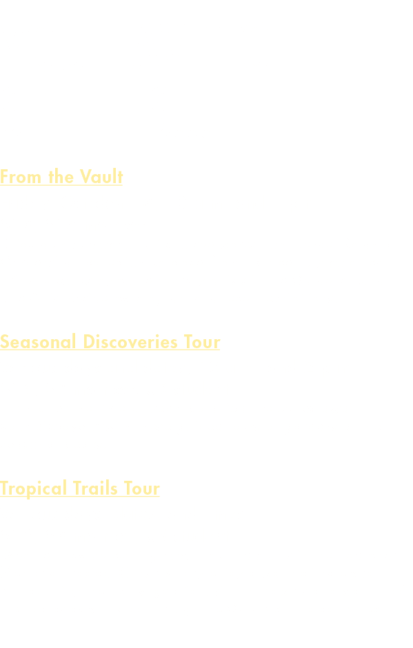 You have to see this... From the Vault Friday, October 18, 10 a.m. and 1 p.m. $18, $15 member Enjoy a unique opportun...