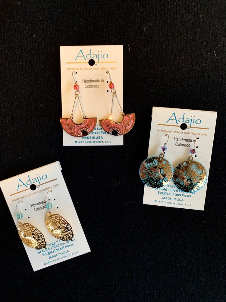 Garden-inspired earrings