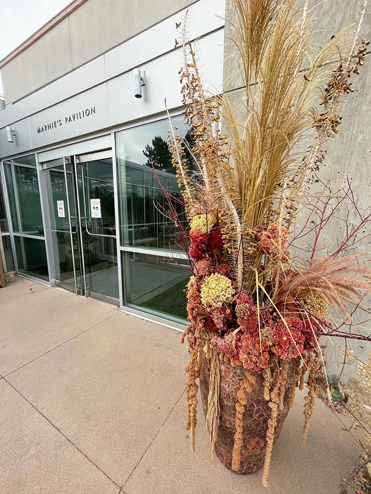 Marnie's Pavilion arrangement