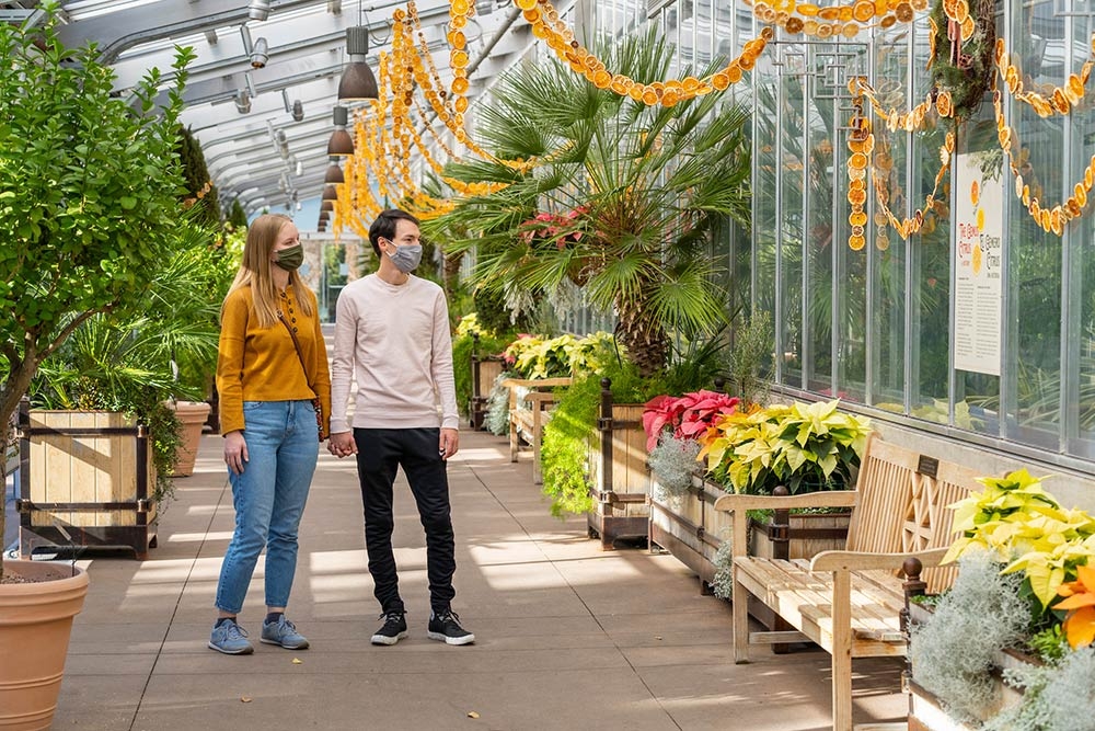 2021 Holiday Display in the Orangery