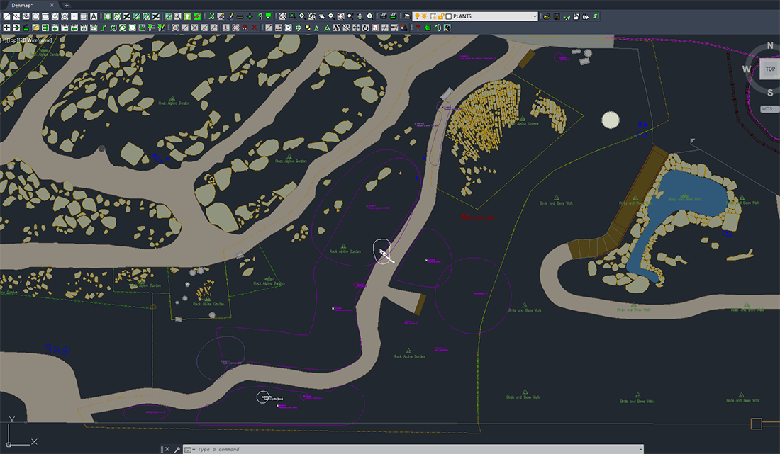 Species mapped using BG-Map program