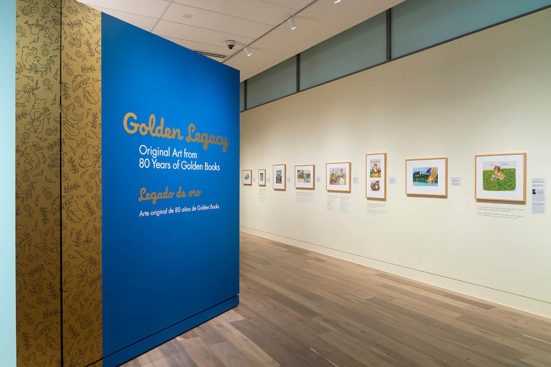 Golden Legacy exhibit intro panel