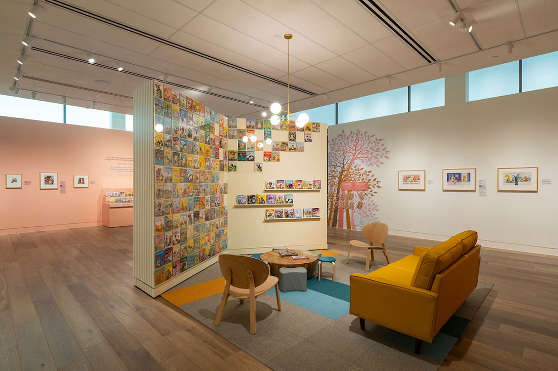 Golden Legacy reading nook