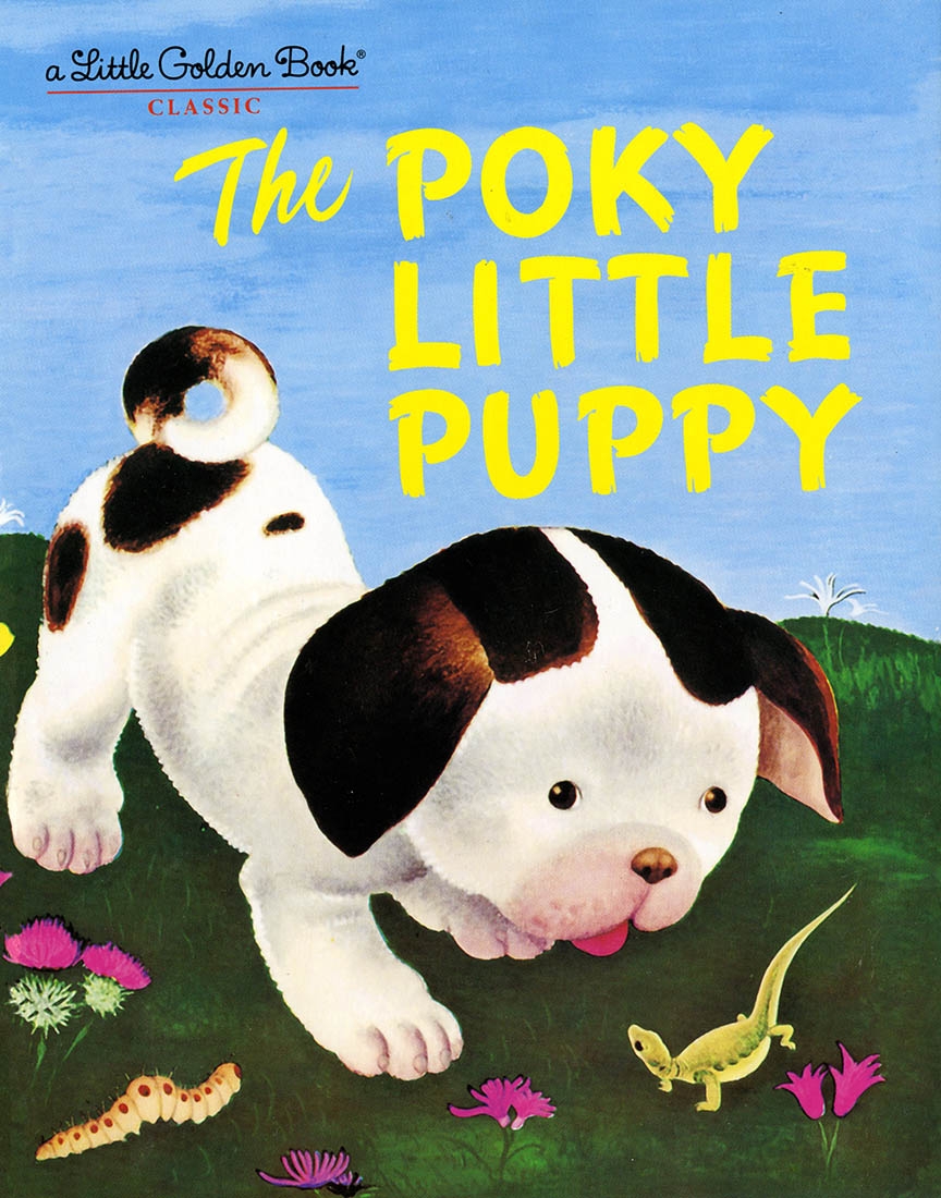 Cover of The Poky Little Puppy book