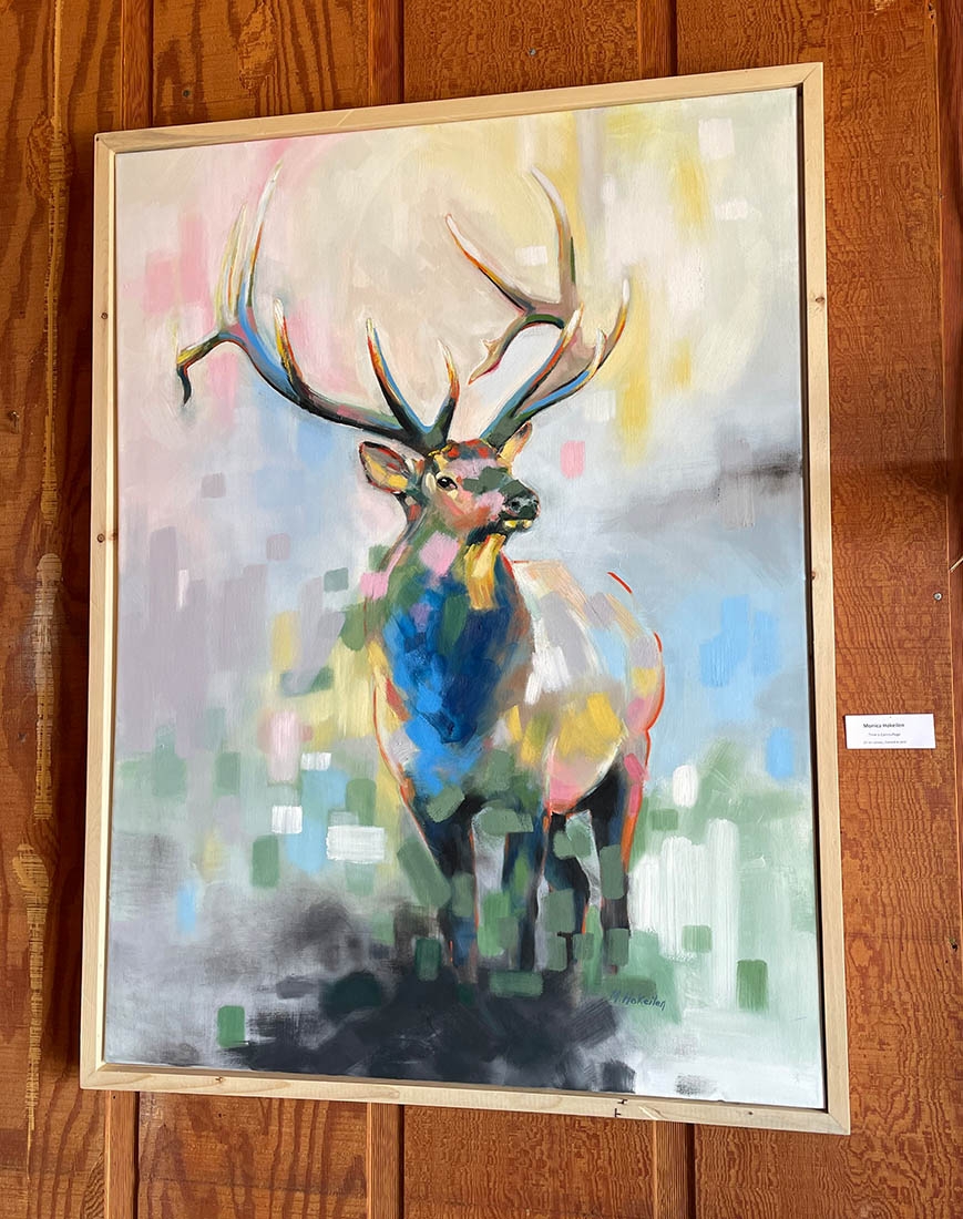Painting of deer