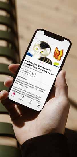 Bloomberg Connects app with Golden Legacy screenshot